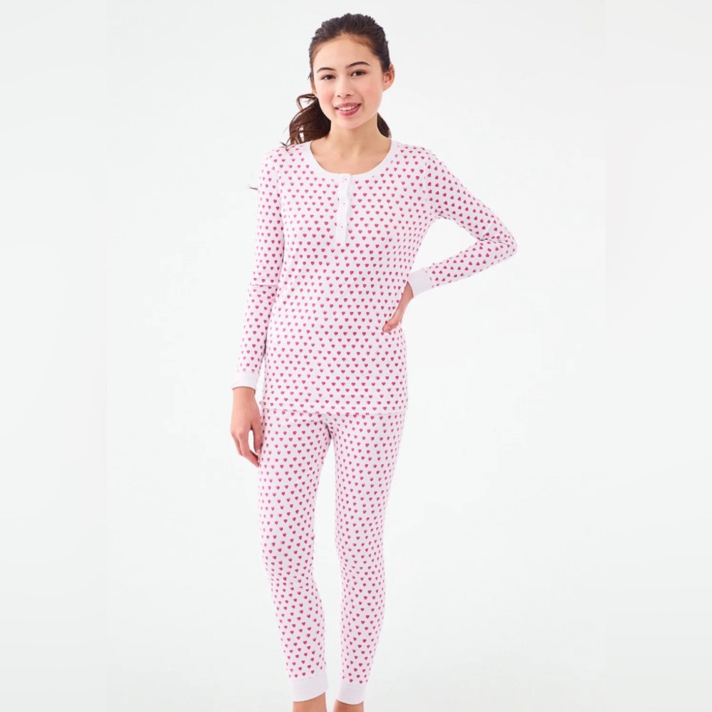 Roller Rabbit Kids Pink Heart Pajamas